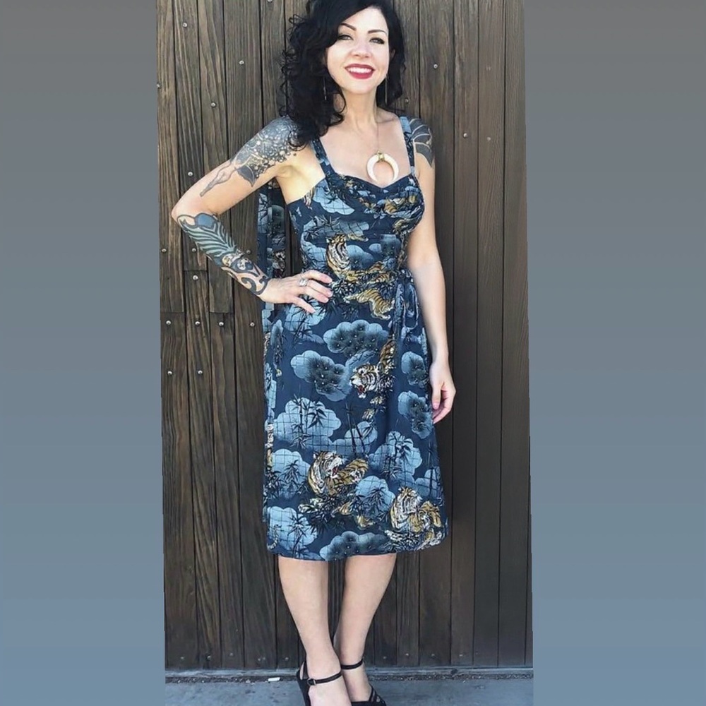 Trashy Diva Traditional Tigers Sarong Dress